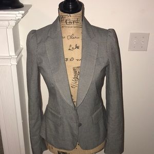 New York & Company Plaid Blazer